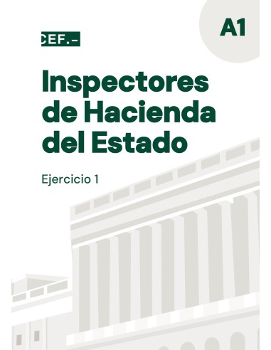 Inspectores de Hacienda del Estado. Ejercicio 1
