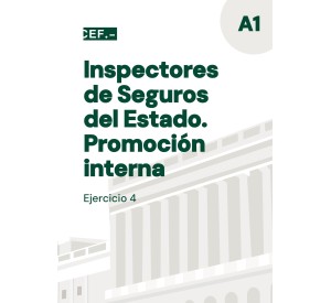 Inspección de Seguros del Estado. Promoción interna. Ejercicio 4