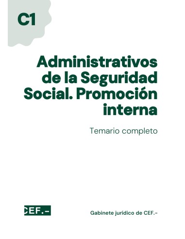 Administrativos de la Seguridad Social. Promoción interna