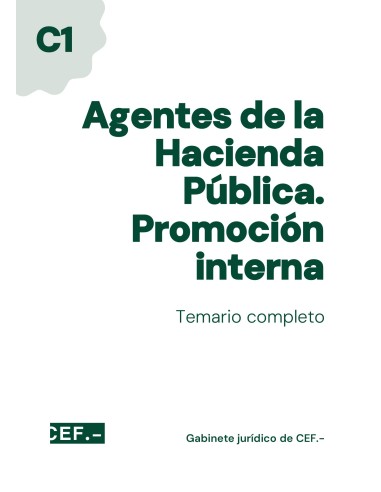 Agentes de la Hacienda Pública. Promoción Interna