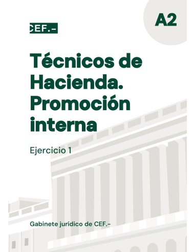 Técnico de Hacienda. Ejercicio 1. Promoción interna
