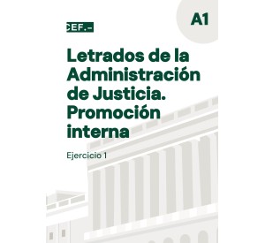 Temario Letrados de la Administración de Justicia. Ejercicio 1. Promoción interna | Oposiciones