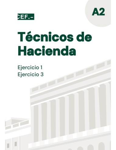 Temario Técnico de Hacienda. Ejercicios 1 y 3 | Oposiciones
