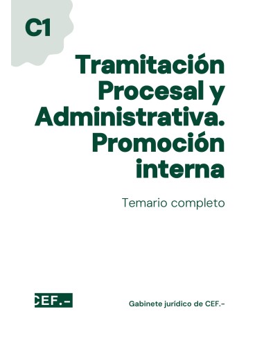 Tramitación Procesal y Administrativa. Promoción interna