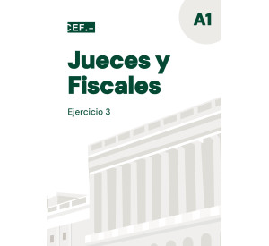 Jueces y Fiscales. Ejercicio 3