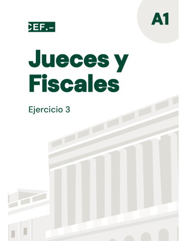 Jueces y Fiscales. Ejercicio 3