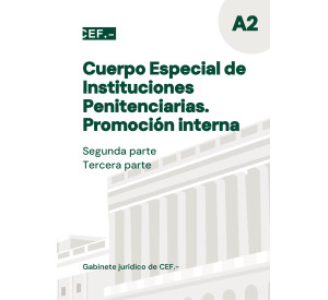 Cuerpo Especial de Instituciones Penitenciarias. Promoción interna