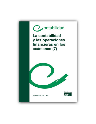 La contabilidad y las operaciones financieras en los exámenes (7)