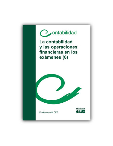 La contabilidad y las operaciones financieras en los exámenes (6)