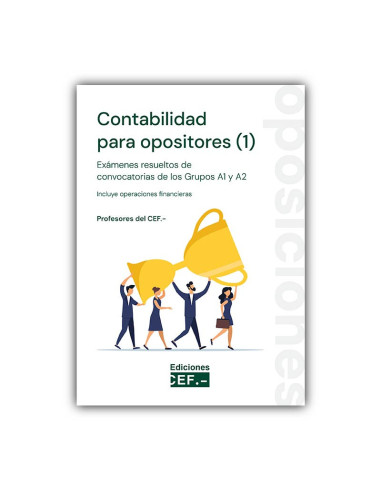 Libro contabilidad para opositores. Exámenes resueltos | Oposiciones