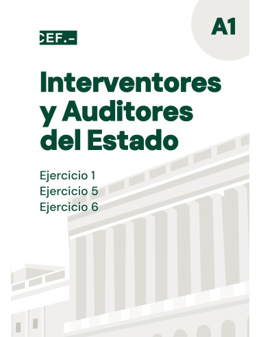Imagen temario digital Interventores y Auditores del Estado. Ejercicios 1, 5 y 6