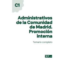 Temario Administrativos de la Comunidad de Madrid Promoción Interna | Oposiciones