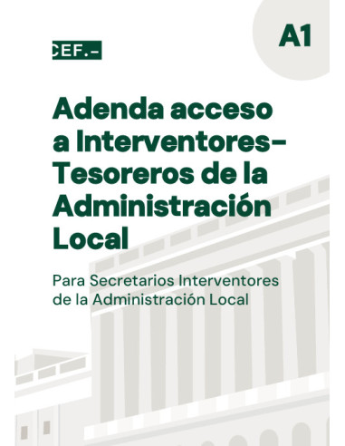 Adenda acceso a Interventores-Tesoreros para Secretarios Interventores de la Administración local
