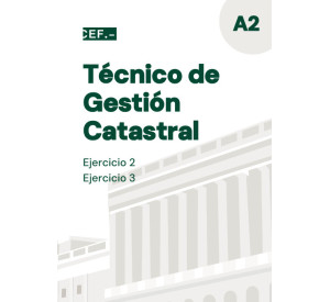 Portada temario digital Técnico de Gestión Catastral. Ejercicio 2 y 3