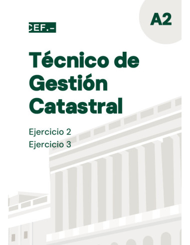 Portada temario digital Técnico de Gestión Catastral. Ejercicio 2 y 3