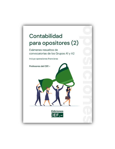 Libro contabilidad para opositores. Exámenes resueltos | Oposiciones